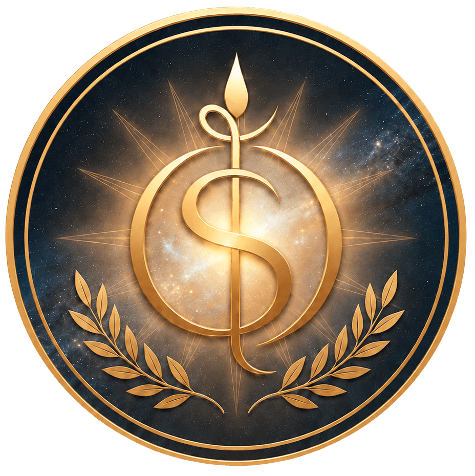 Star Messenger symbol, ancient emblem of the star Sirius